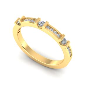 engagement band ring